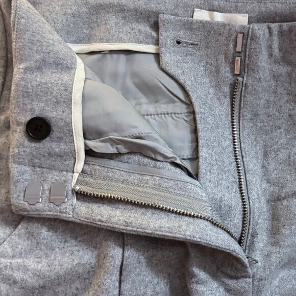 Aritzia Wilfred Chambery Trouser Pants Wool Cropped Dress Pants Pockets Size 0 - Picture 9 of 13